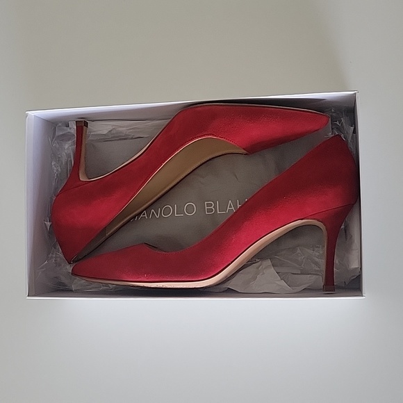 Manolo Blahnik Red Heels - Picture 11 of 11